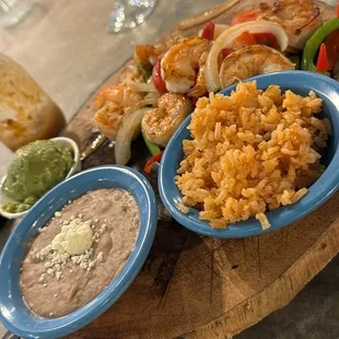 Shrimp Fajitas