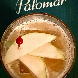 Gold Rush with a pear topper!