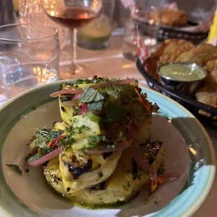 Grilled Pineapple salad