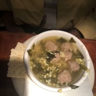Italian Wedding Soup (No Pastatini)