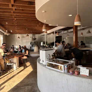 Interior of Coffee Shop