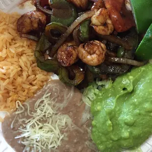 Shrimp Fajitas