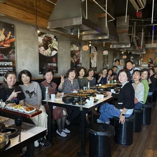 Party at Palsaik Korean BBQ
