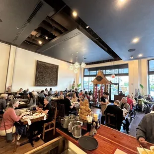 interior, sushi and sashimi