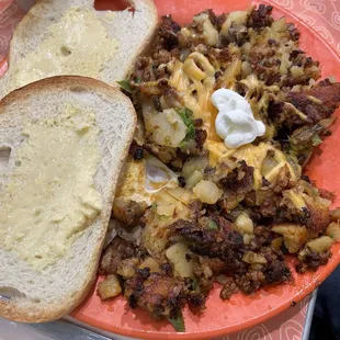 Homemade hash chorizo sausage