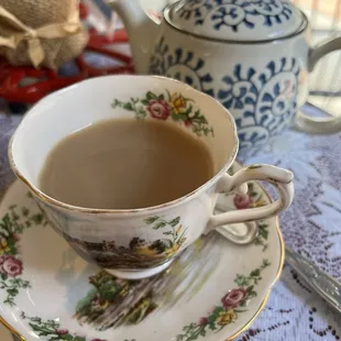 Earl Grey lavender tea