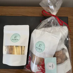 Freeze Dried Pumpkin Crunch Cake, Croissant Bread Pudding and Malted Balls