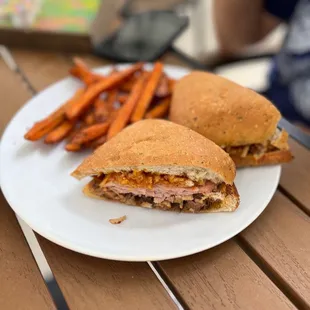 Three little pigs sandwich