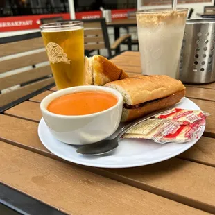 Sammie &amp; soup