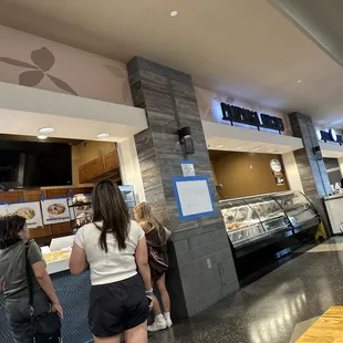 Inside Pearl Highland  food court..