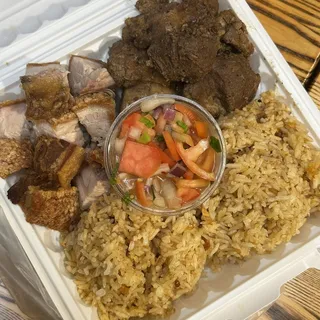 M9. Lechon Kawali & Pork Adobo