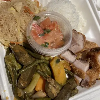 M13. Lechon Kawali & Pinakbet