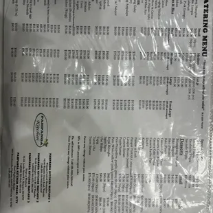 8/5/24 catering menu