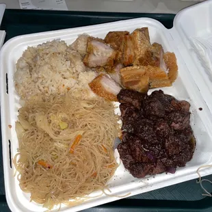 Lechon and Diniguan combo