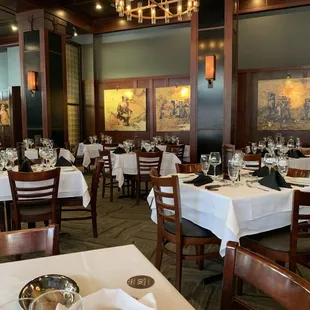 Lovely atmosphere at the new (2024) Pampas Brazilian Steakhouse in Downtown Sacramento.