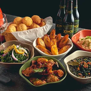 All SIX of our amazing sides we offer!