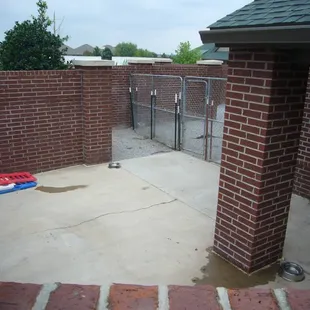 Large back yards for your pet to exercise several times daily whether lodging, doggie daycare, grooming or medical.
