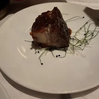 Pork Belly with Sherry Glaze Small Plates