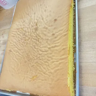 Yellow cake