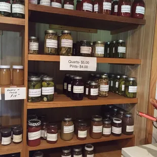 So many great canned goods!