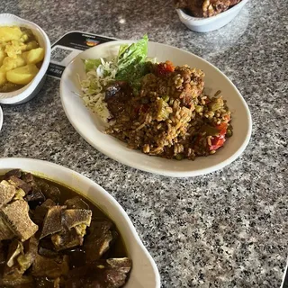 Curry Goat Side