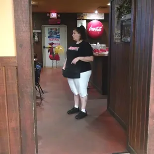 Friendly friendly waitresses :)