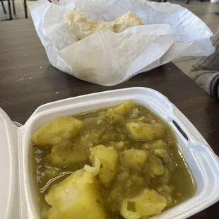 Potato curry