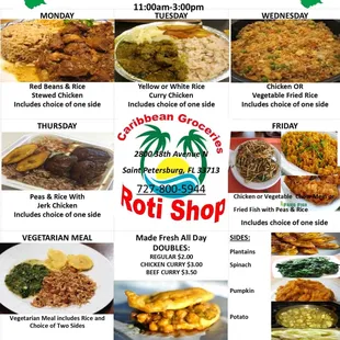 Check out our new Lunch Menu.  Lunch starts at 11am and ends at 3pm.  Lunch Menu starts 1/11/2016