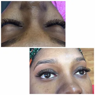 Eyelash extensions