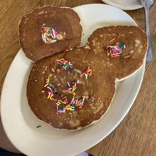 Mickey Mouse pancake