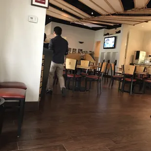 Waiting for my carry-out order