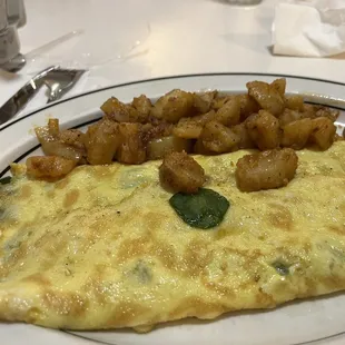 Spanish feta omelette