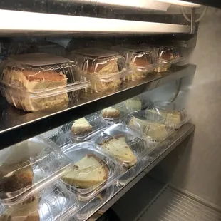 Desserts in the front!