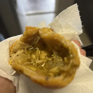 chicken Saltenas (sorry.. i almost ate it all)