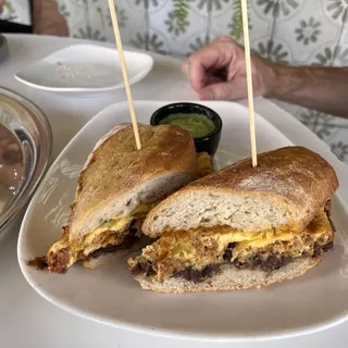 Chorizo and Egg Torta