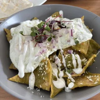 Chilaquiles de MOLE