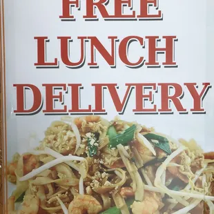 Free lunch Delivery