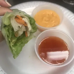 Fresh Roll with chicken  yummy!