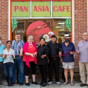 Thank you to all of you who patronized our restaurant today. Thank you for your patience on our first day.