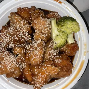 Sesame chicken