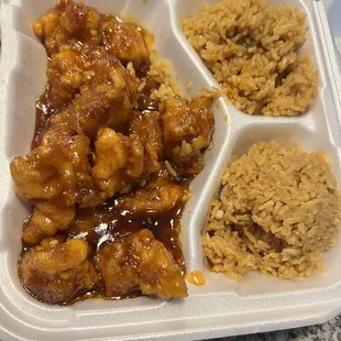 Orange chicken (small)!