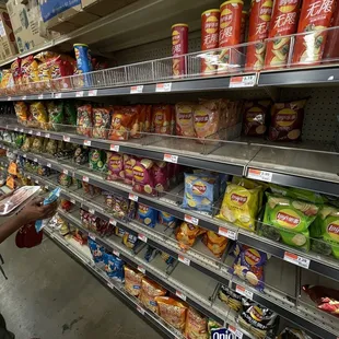Variety of Lay&apos;s Chips We bought Double Bbq and Fried Chicken Sriracha
