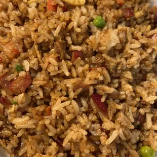 Roast pork fried rice