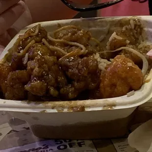 chicken wings and fried chicken, food