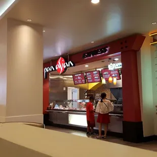 the interior of the restaurant