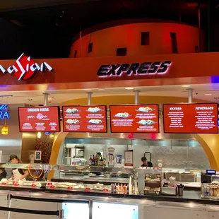 Pan Asian Express in the MGM Food Court.