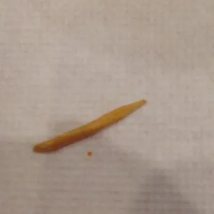 1/2 of a cooked toothpick found in my &quot;Cashew&quot;/Peanut Shrimp!  Poor food quality and mismanagement!