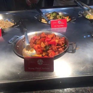 Featured dish. Kung Pao Chicken.