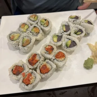 RS24. Alaska Sushi Roll RS20A. Tuna Avocado Sushi Roll RS22. Spicy Tuna Sushi Roll
