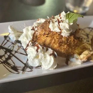 Fried ice cream